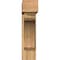 Ekena Millwork Legacy Block Rough Sawn Bracket w/ Offset Brace, Western Red Cedar, 8"W x 28"D x 32"H BKT0806X28X32LEC05RWR - alternate 2